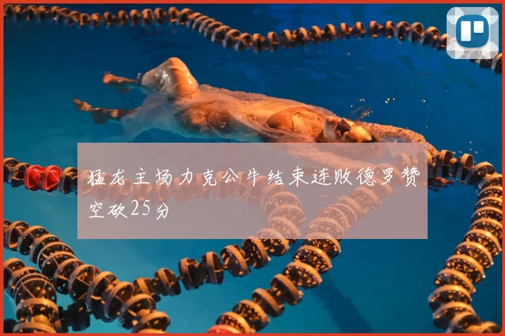 猛龙主场力克公牛结束连败德罗赞空砍25分