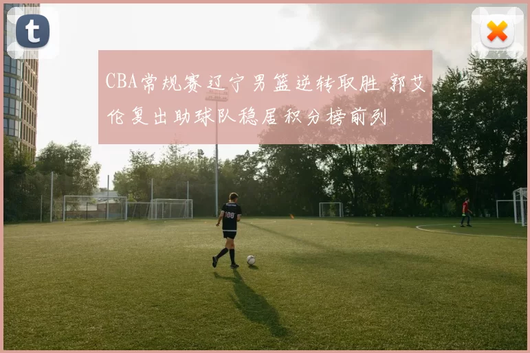 CBA常规赛辽宁男篮逆转取胜 郭艾伦复出助球队稳居积分榜前列